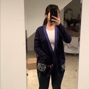 PURPLE CARDIGAN PURRRFECT FOR FALL